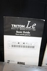 Korg Triton Le 61 Key Workstation Synthesizer W p supply  Case  Manuals   Cords