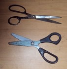 Vintage Compton U Set Shears Dressmaker Scissors 8   Lot Of 2