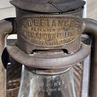 Patd 1898 1900 Ww Chown Defiance Oil Lantern Belleville Ontario Canada Rare