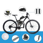 Bike Motor 2-stroke 80cc Petrol Gas Motorized Bicycle Engine Kit Sliver