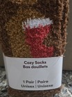Tim Hortons  Holiday Cozy Bear Socks 1 Pair Unisex 2025 Nib