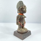 Yoruba Ibeji Female Miniature Figure With Base Nigeria