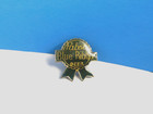 Pabst Blue Ribbon Beer Pbr Vintage 70s Enamel Lapel Pin Hat Tack