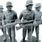 World War 2 German Toy Soldiers Patrol Military Resin 54mm Scale Infantry Figure