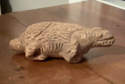 Antique Ancient South American Mayan Or Inca Pottery Figure  Animal 