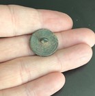 Large Coat Size Us Greatcoat Button Dug At Fort Fillmore Nm Pre-civil War