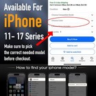 Shockproof Leather Case For Iphone 17 16 15 14 Plus 13 12 11 Pro Max Slim Cover