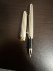 2 Retro 51 1951 Rollerball Pen Gold Tone And Silver   Zeppelin Black Ballpoint
