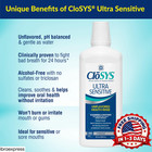 2 Pack Ultra Sensitive Mouthwash Alcohol Free Unflavored Gentle Oral Rinse