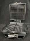 Vintage Ge Reversible Waffle Maker   Grill General Electric A2g48t Chrome 120v