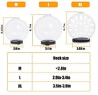 Cat Transparent Muzzle With Breathable Hood  Adjustable Kitten Astronaut Helm   