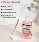 New  Listerine Alcohol-free Mild Mouthwash - Watermelon Mint  500 Ml free Ship 