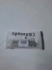 2 Pc  Black Kubaton Keychain Window Breaker Pointed Aluminum