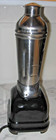 Vtg Black Art Deco John Oster Model  210 Cocktail Blender Mixer Stainless Works