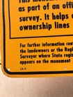 1950s Vintage Us Forest Service Sign Us Department Of Agriculture Sign