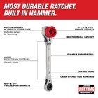 Milwaukee 48-22-9216 Lineman s 5-in-1 Ratcheting Wrench