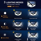 Solar Power 100 Led Light Pir Motion Sensor Outdoor Security Lamp Wall Garden Us