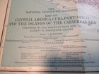 1913 Map Of Central America  Cuba  Porto Rico    Islands Of The Caribbean