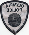 Olympia Washington Subdued Police Patch