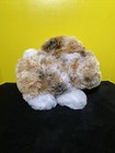 Dan Dee Plush Bunny Chubby Rabbit 12 l Brown White Tie Dye Stuffed Toy Pet Lovey