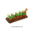 Fairy Garden Miniature Vegetable Garden   Bunny Rabbit  Dollhouse Diorama Garden