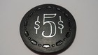  saddle Club  Ely  Nevada  5 Casino Poker Chip Vintage R-5