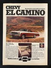 1975 Chevy El Camino  forget It s A Truck  Vintage Ad Ready To Frame