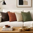 Rust Boho Decorative Throw Pillow Covers 18x18 Inch For Couch Bed Sofa Pack O   