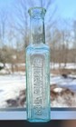 Antique A h  Bull Extract Of Sarsaparilla  Medicine Bottle Hartford Conn  Pontil