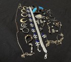 95 9 Grams Of 925 Sterling Scrap Jewelry