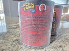  2  Rolls Original Flex Tape Black 4  X 5  Rubberized Waterproof Flex Seal