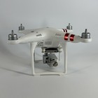 Dji Phantom 3 Standard Drone Quadcopter White W  Dji Goggles Fpv - Good