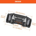 Front Lower Storage Box For 2005-2010 Polaris Sportsman 400 450 500  2203484