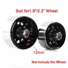 4pcs set 12mm Wheel Hex Hub For 1 10 Rc 1 9  2 2  Wheel Rim Scx10 Trx4 D90 Cc01