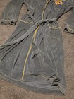 Usma West Point Cadet Army Military Grey Bathrobe With Emblem Patch Medium 