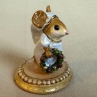 Wee Forest Folk Wff M-287a  a Little Christmas Spirit  - Rare Color- Free Ship