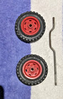 Vintage Wyandotte Wrecker Wheels  Tires   Axles Parts Restoration Custom