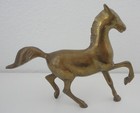Vintage Brass Horse Figurine 7  farm Farmhouse Country Decor Equestrian