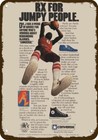 1982 Dr  J   Julius Erving   Converse Vintage-look Decorative Replica Metal Sign