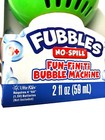 Motorized Bubble Machine Bubbles Included Fubbles No-spill Easy-to-carry New