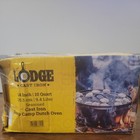 Lodge L14dco3 Pre Seasoned Cast Iron Deep Camp Dutch Oven With Lid 10 Qt Size 14