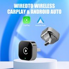 Usb Auto Wireless Carplay Adapter For Iphone Apple Wireless Dongle Plug     Play