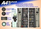 A4 Skyhawk  Cockpit Instrument Panel Cdkit