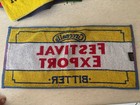 Vintage Greenalls Festival Export Bitter Beer Bar Towel  Old Bar  Man Cave  Pub