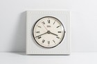 Very Rare Stunning Mid Century Danish Modern Teak Brass Wall Clock By Diehl