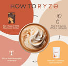 Pack Of 2 - Organic Ryze Mushroom Coffee     30 Servings Per Pack -free Shipping