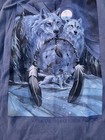 Vtg Anvil Single-stitch Native American Wolf T-shirt Xl