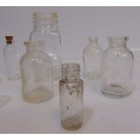 Medicine Glass Bottles Antique Lot Of 9 Apothecary Pharmacy Drug Prescription