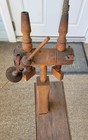Antique Wooden Spinning Wheel 
