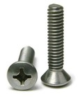 1 4 -20   18-8 Stainless Steel Phillips Oval Head Machine Screws - Select Size